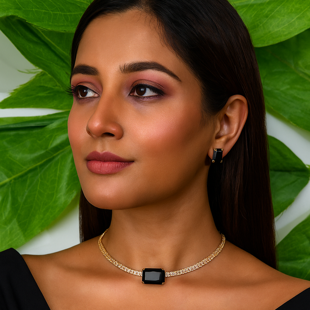 Dazzling Black Onyx & Elegance Set 💎✨