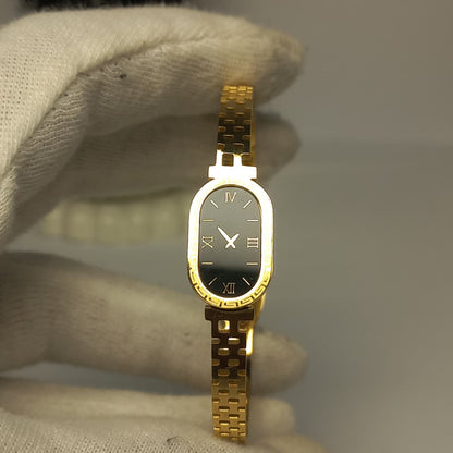 Vintage Luxury Watch-Inspired Bangle