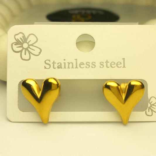 Luxury Black Clover Stud Earrings